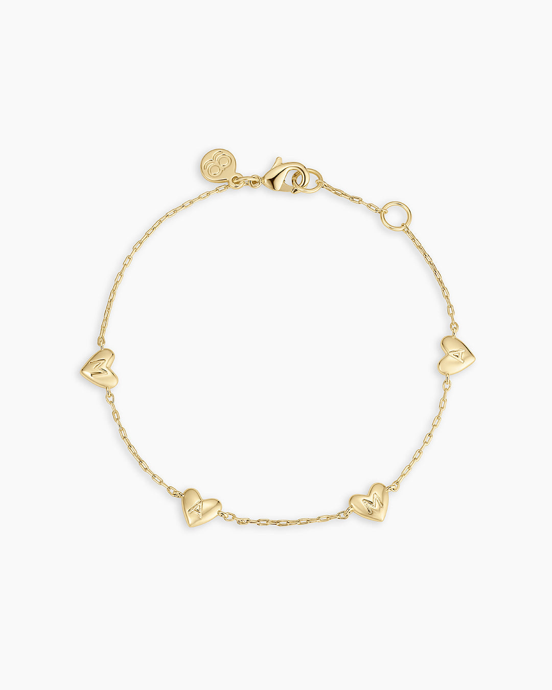 Mama Love Bracelet || option::18k Gold Plated