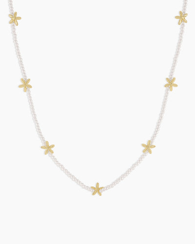 Starfish Pearl Necklace