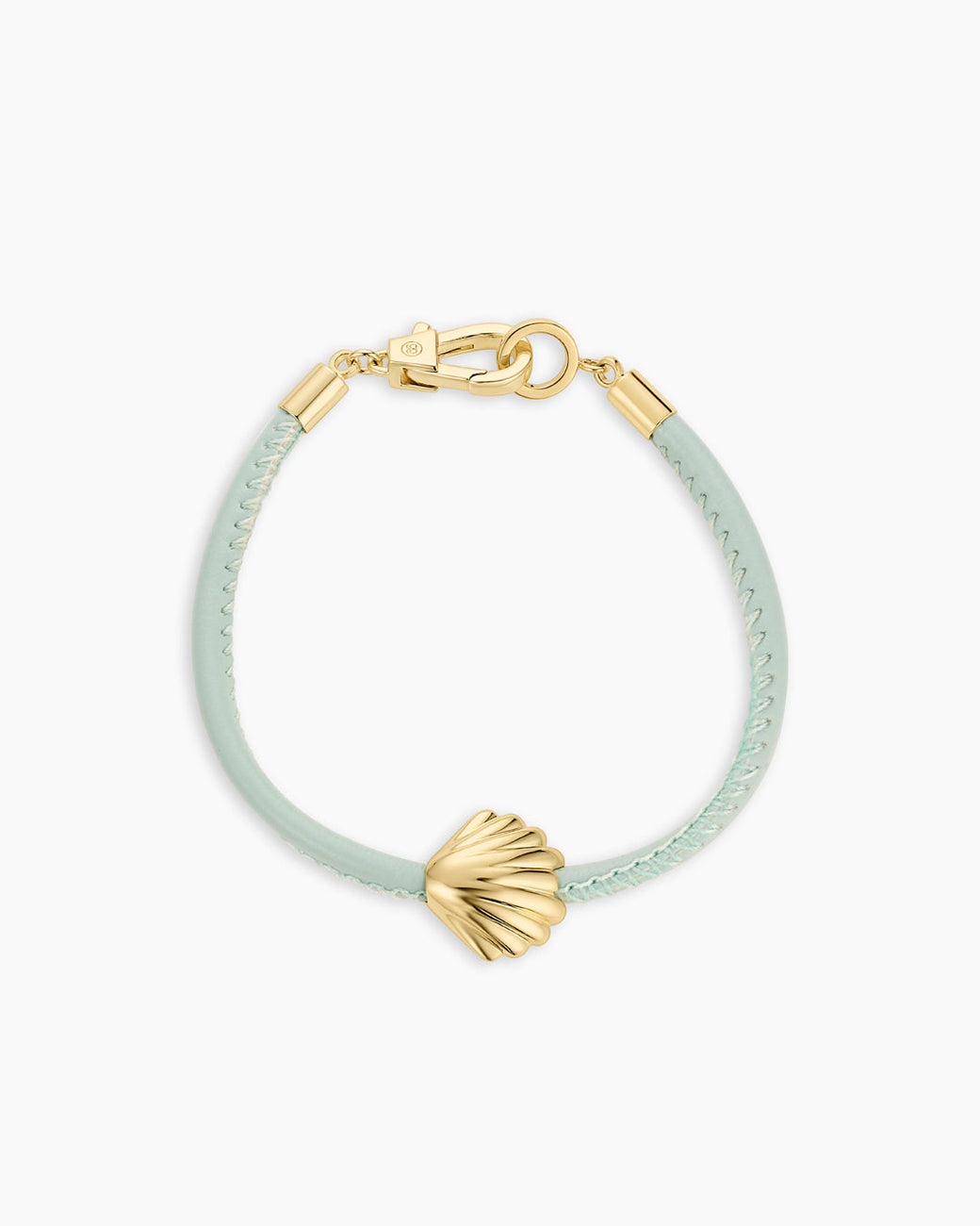 Brooks Scallop Bracelet || option::18K Gold Plated