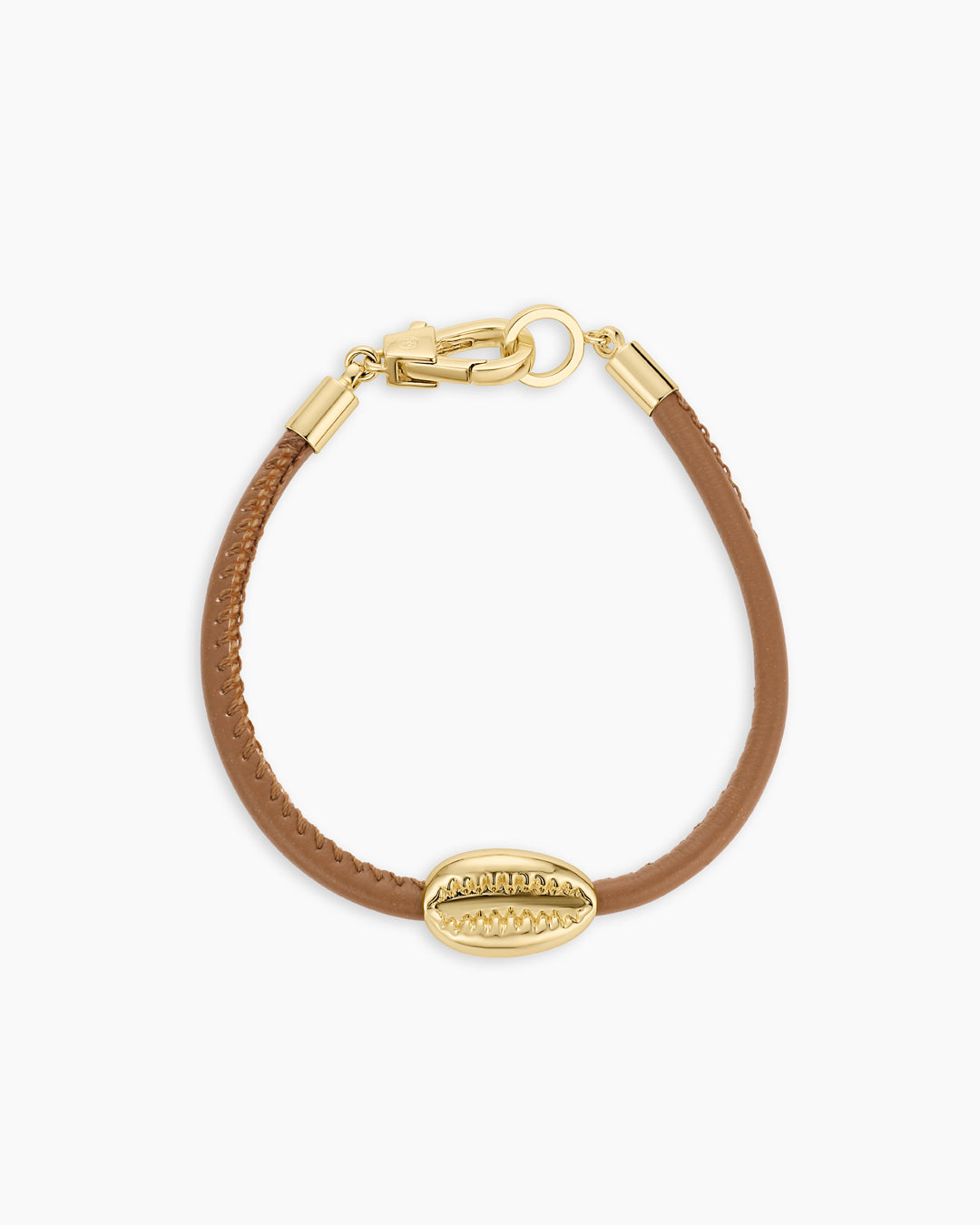 Gorjana, Elegant Brown and Gold Women\'s Bracelet Set gorjana-newport-bracelet-set-  main image 3