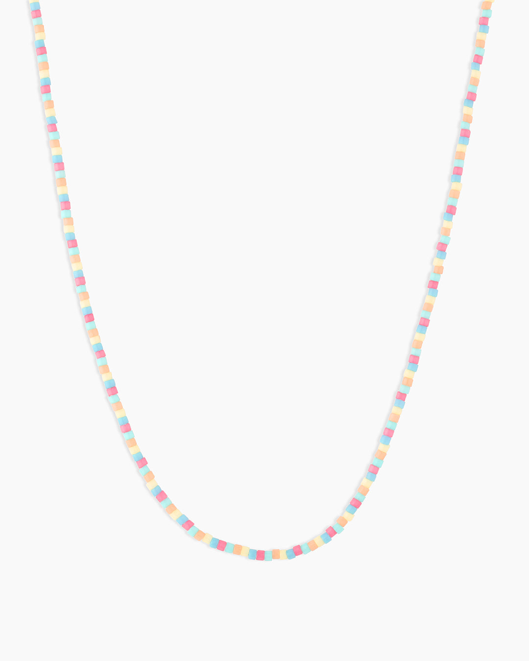 BIO wear ネックレス PADLOCK BEADS NECKLACE Scallop Padlock Beach Necklace – gorjana