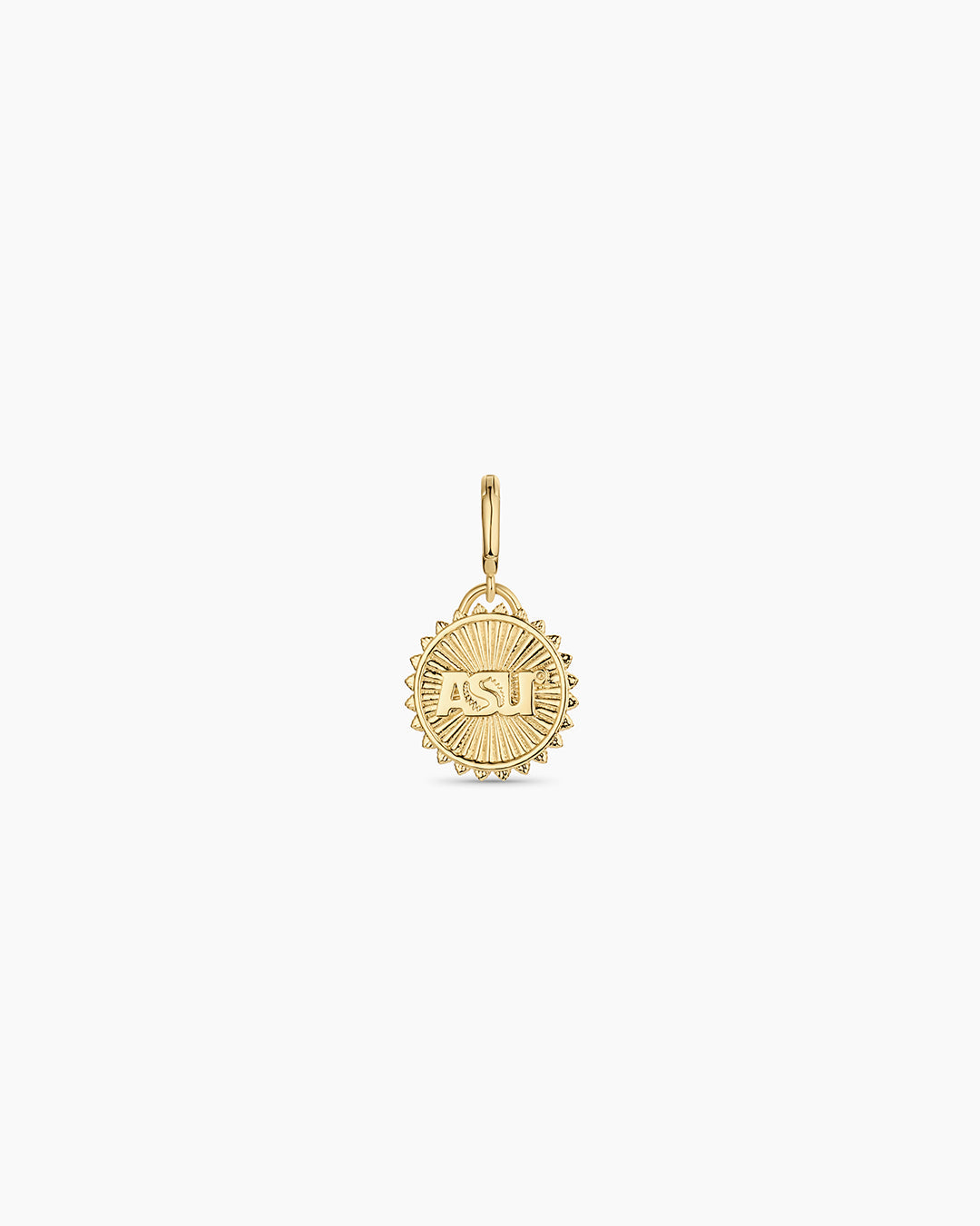 Sun Devil Charm (reversible) || option::18K Gold Plated