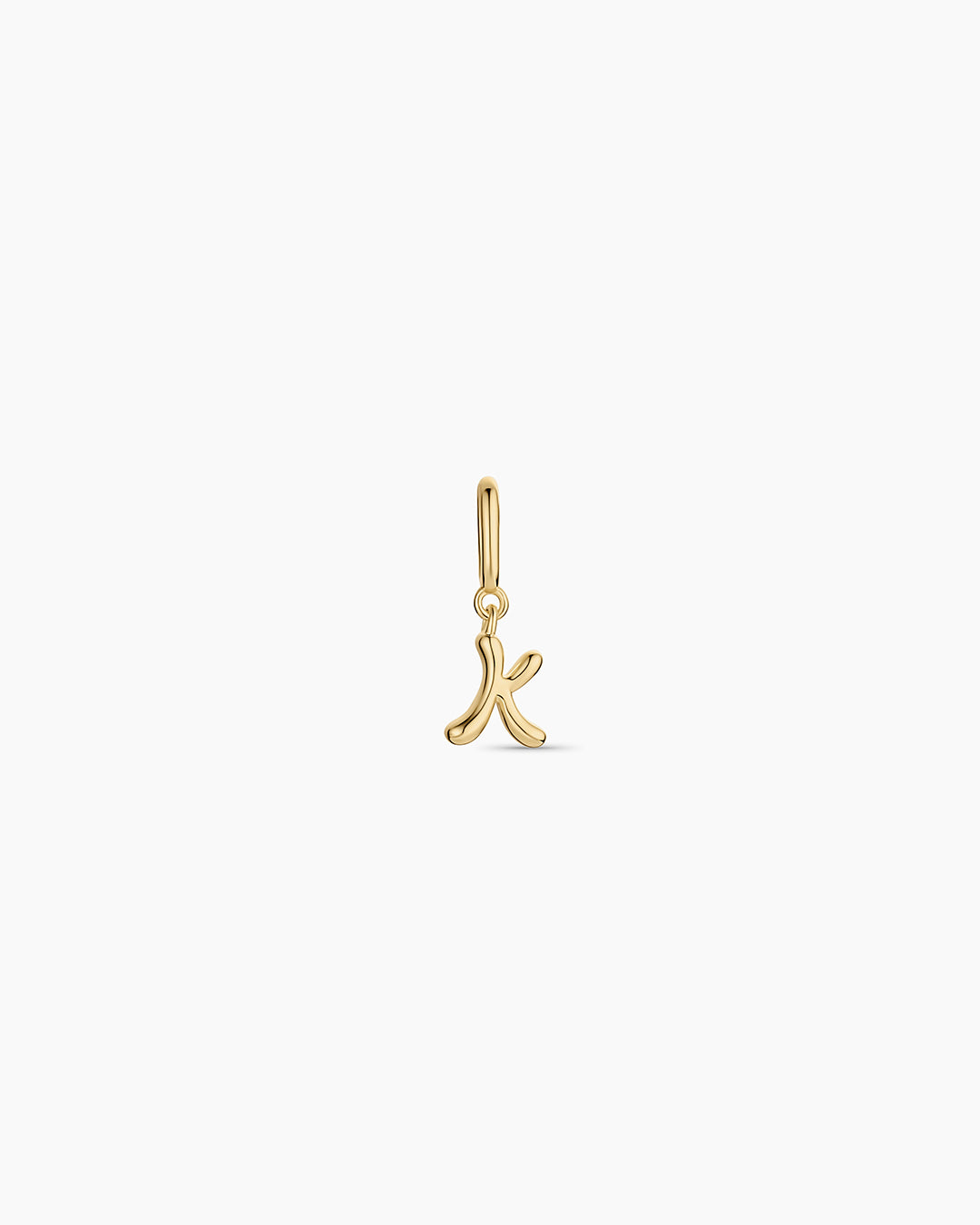 Ryder Alphabet Charm || option::18K Gold Plated, Kappa