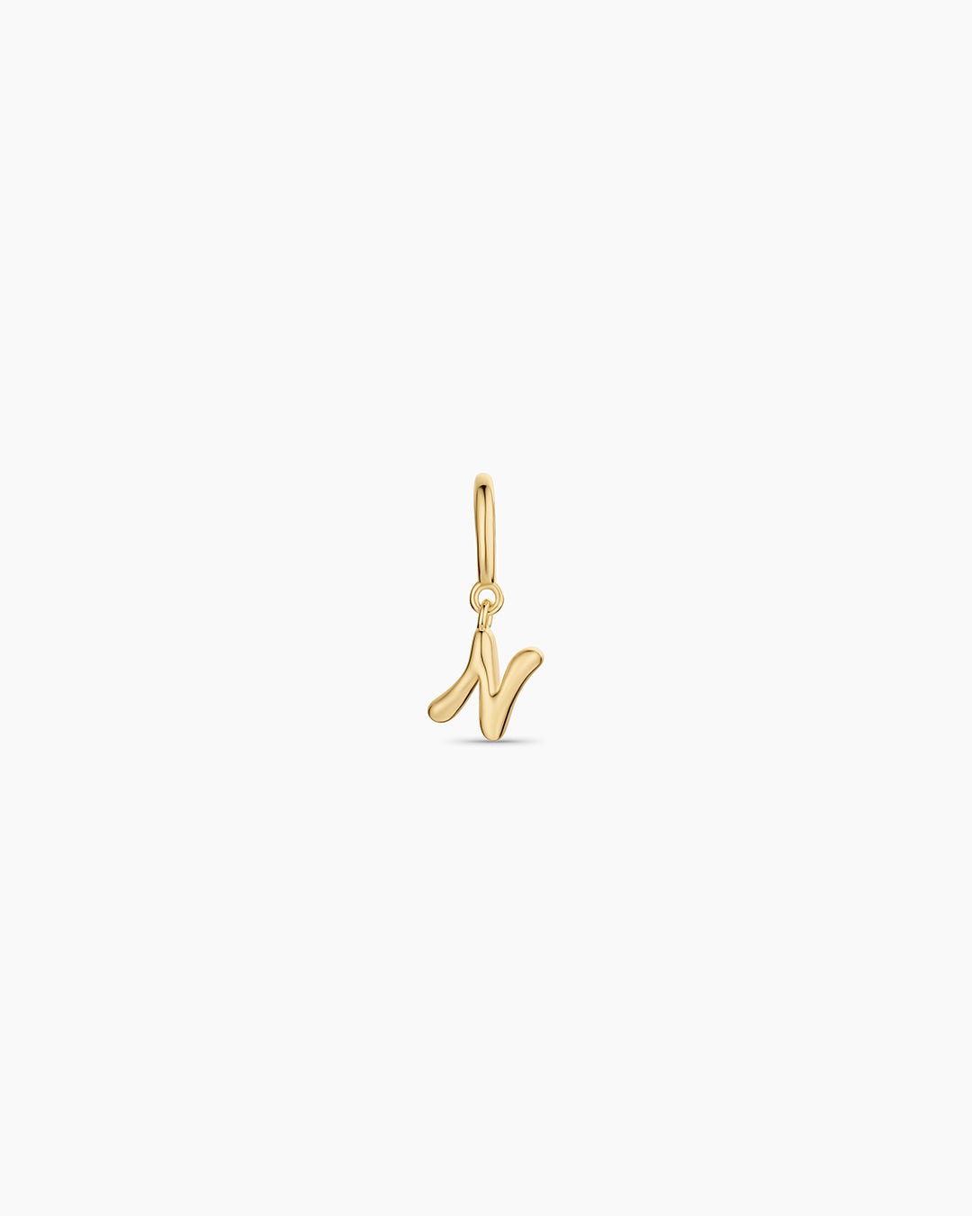 Ryder Alphabet Charm || option::18K Gold Plated, Nu