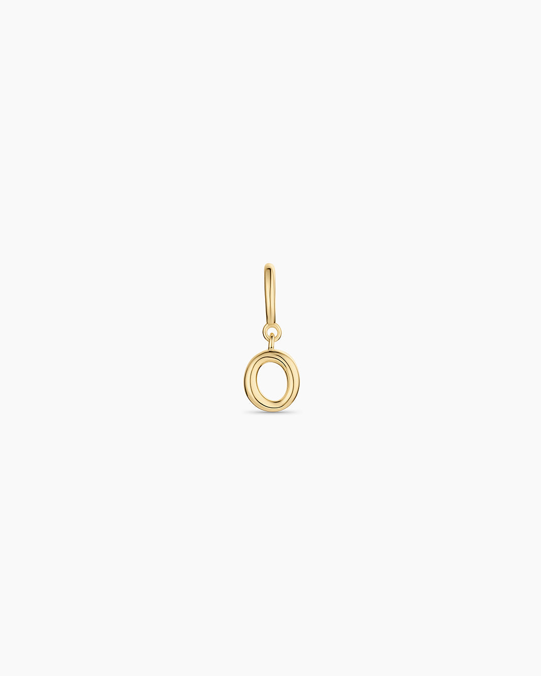 Ryder Alphabet Charm || option::18K Gold Plated, Omicron