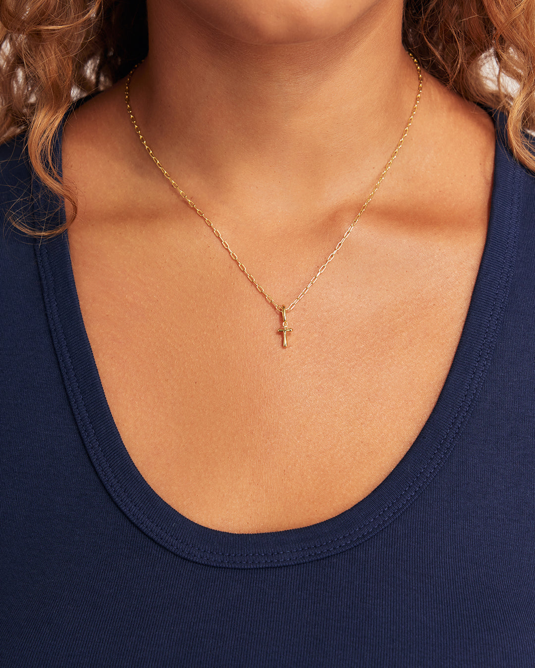 Ryder Alphabet Charm || option::18K Gold Plated, Tau