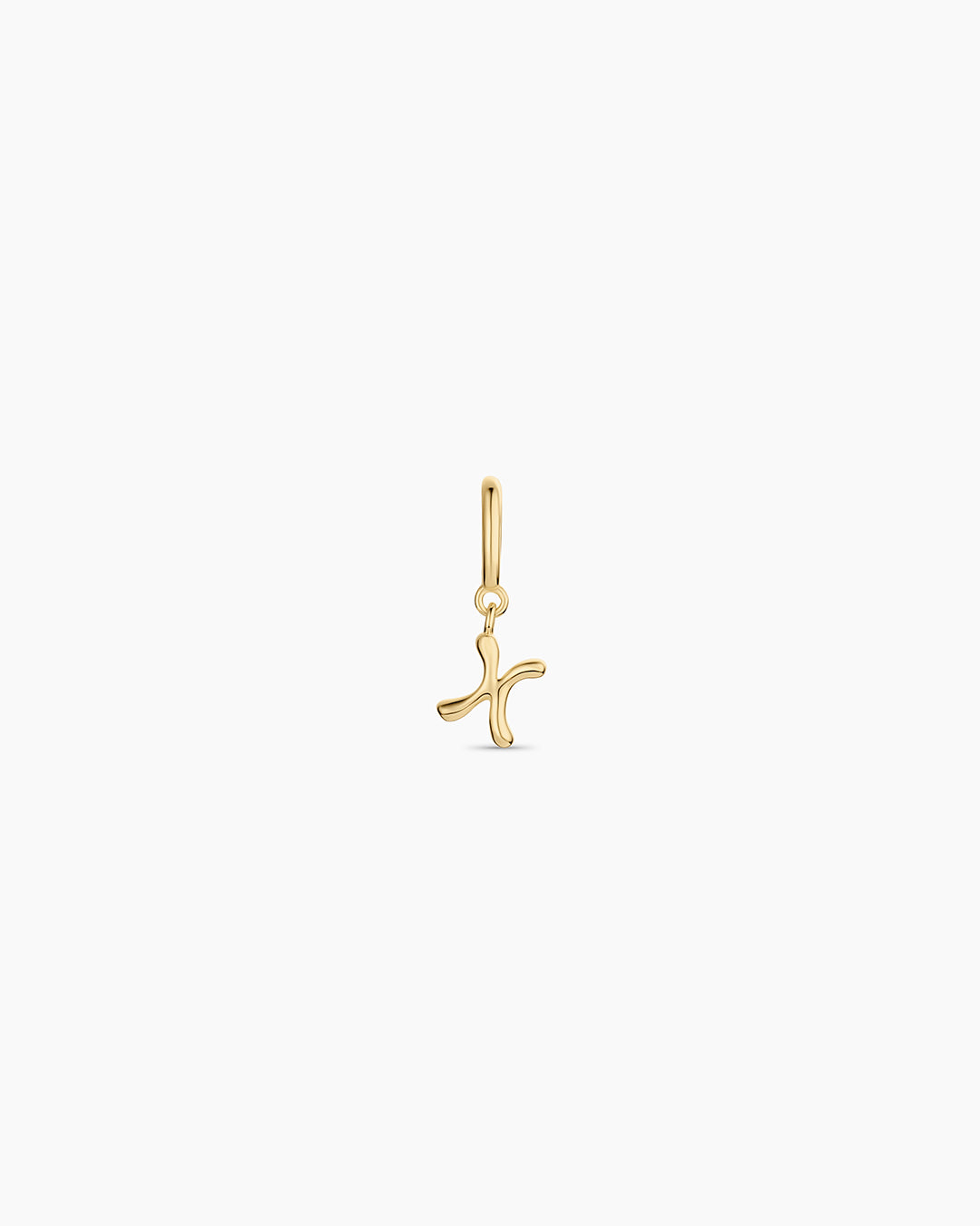 Ryder Alphabet Charm || option::18K Gold Plated, Chi