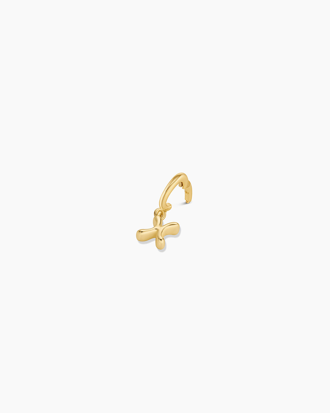 Ryder Alphabet Charm || option::18K Gold Plated, Chi