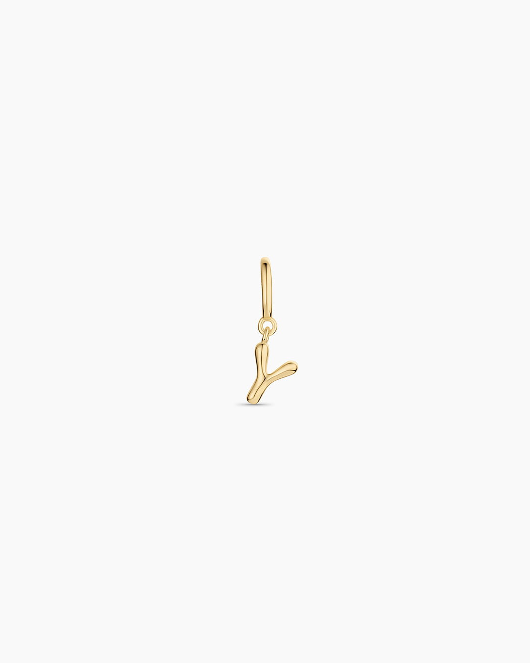Ryder Alphabet Charm || option::18K Gold Plated, Upsilon