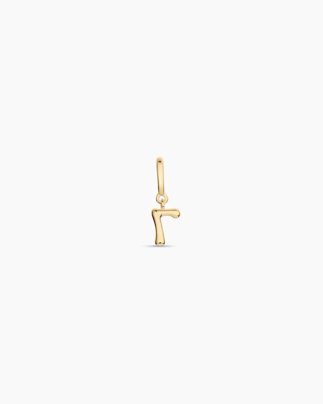 Ryder Greek Alphabet Charm || option::18K Gold Plated, Gamma