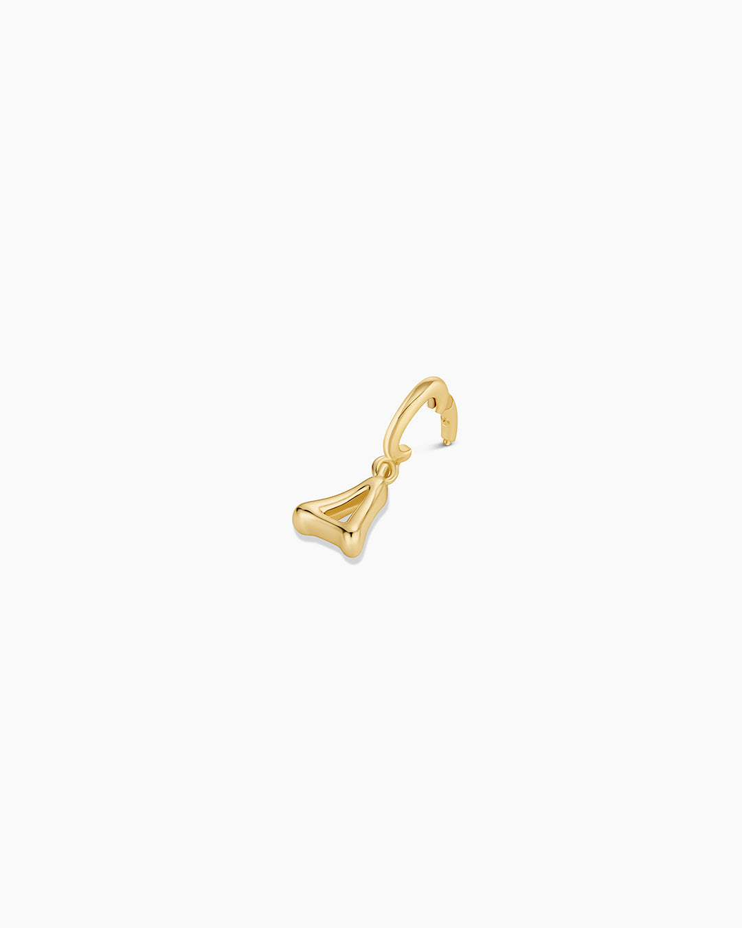 Ryder Greek Alphabet Charm || option::18K Gold Plated, Delta