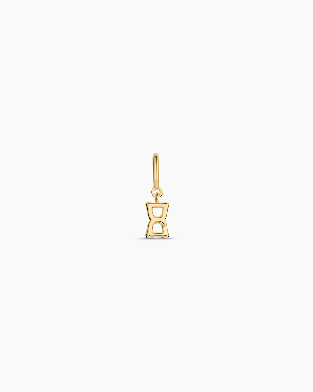 Ryder Greek Alphabet Charm || option::18K Gold Plated, Xi