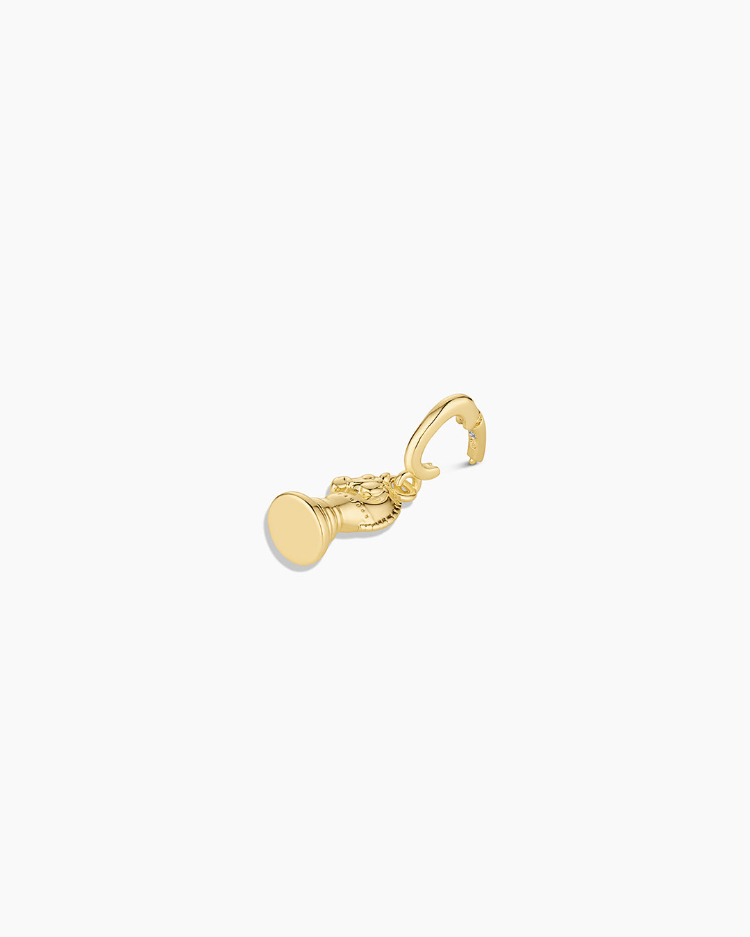Knight Charm || option::18K Gold Plated