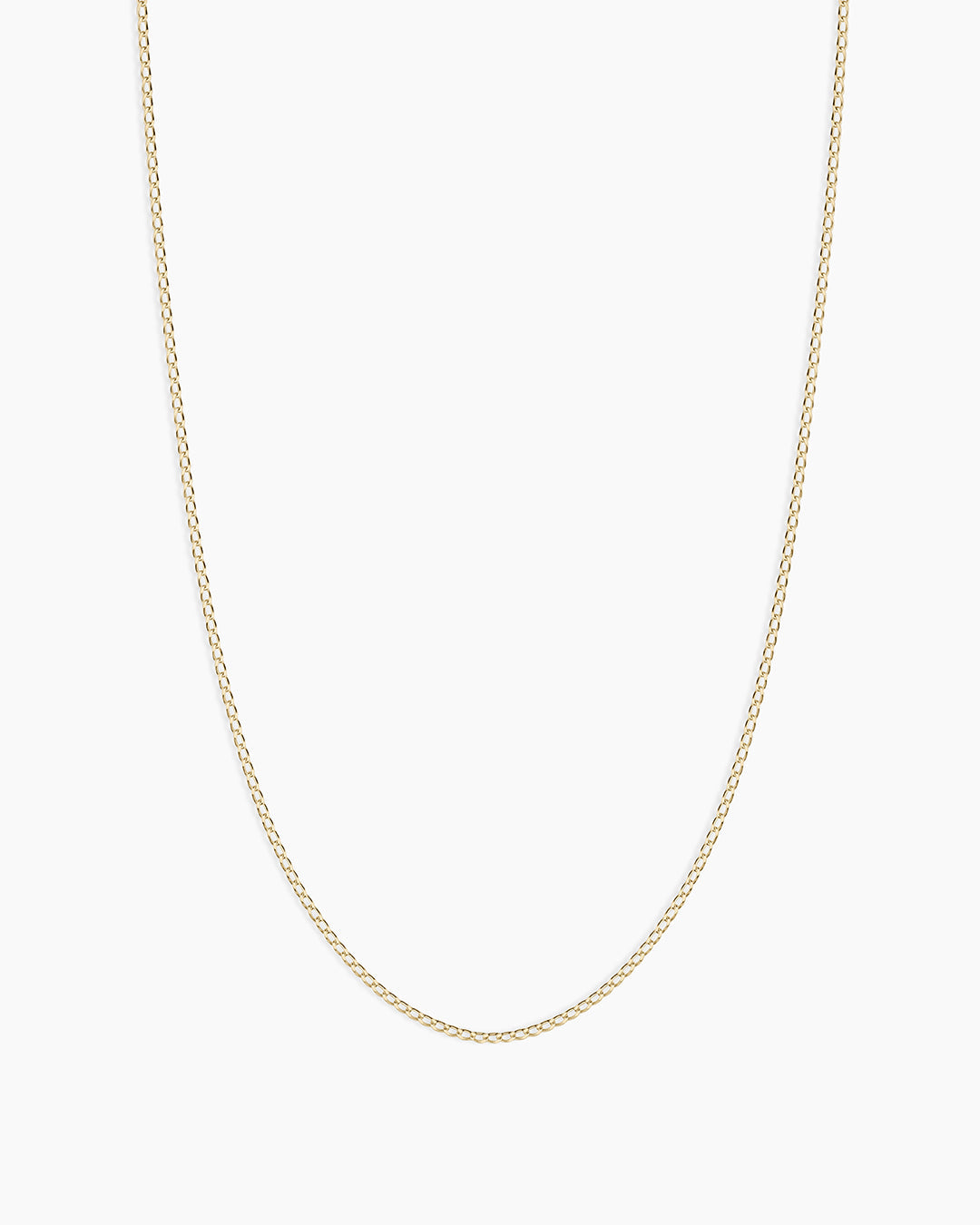 14K Gold Micro Wilder Chain || option::14K Solid Gold