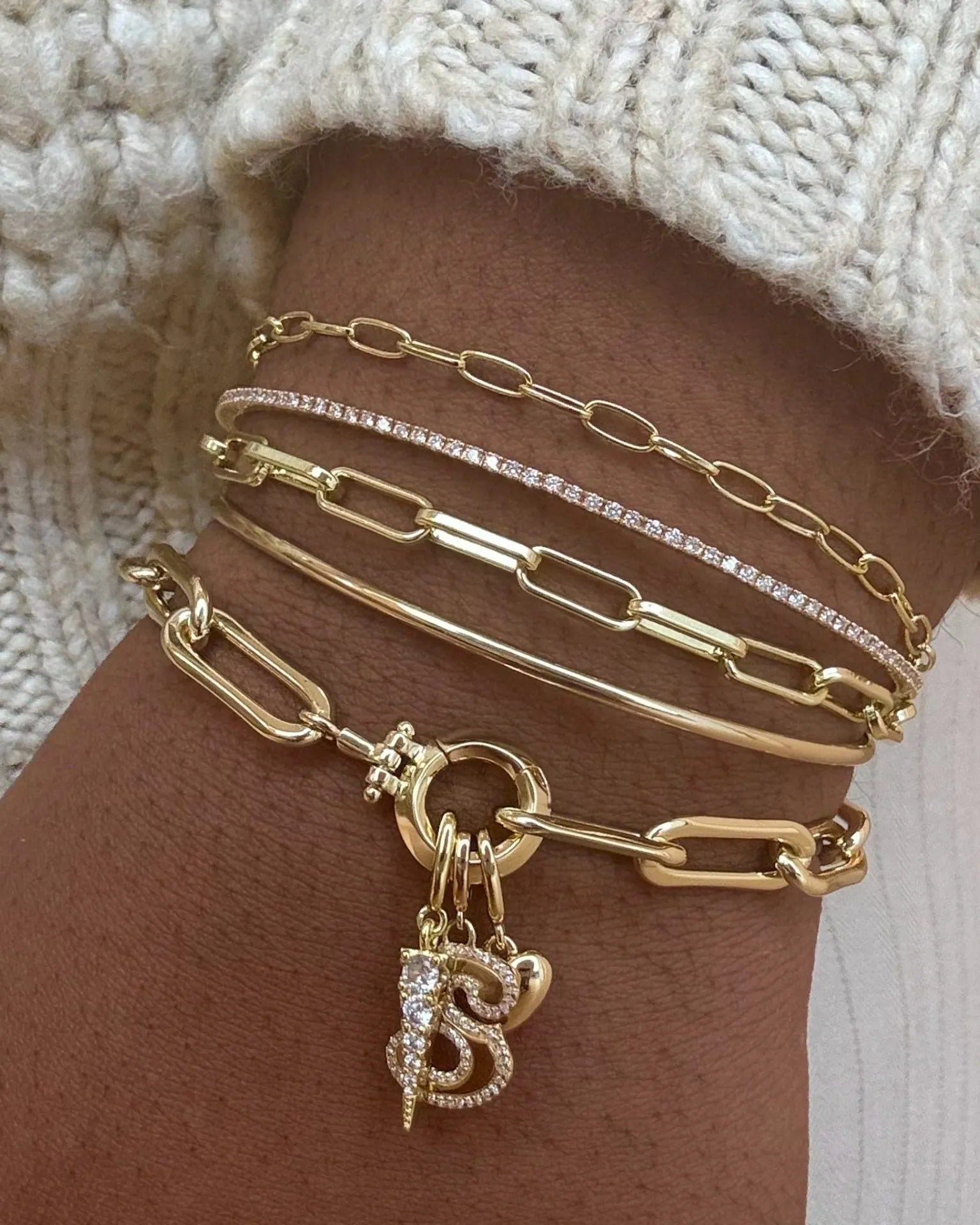 14K Gold Parker Mini Bracelet – gorjana