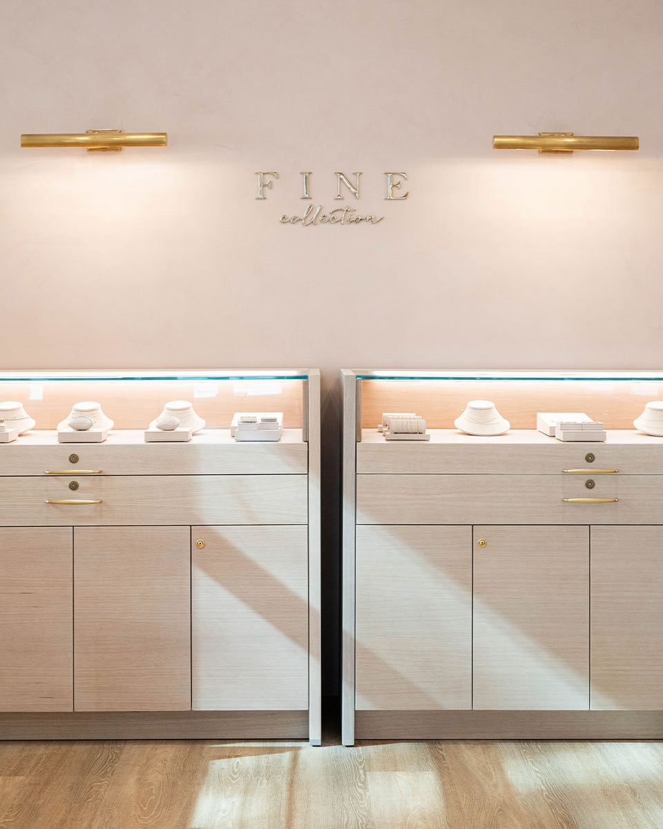 interior of gorjana store