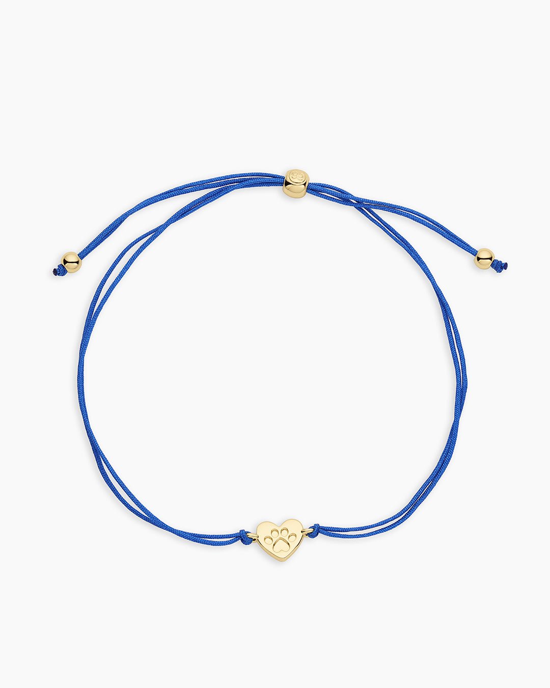 Single Paw Heart Bracelet || option::Gold Plated
