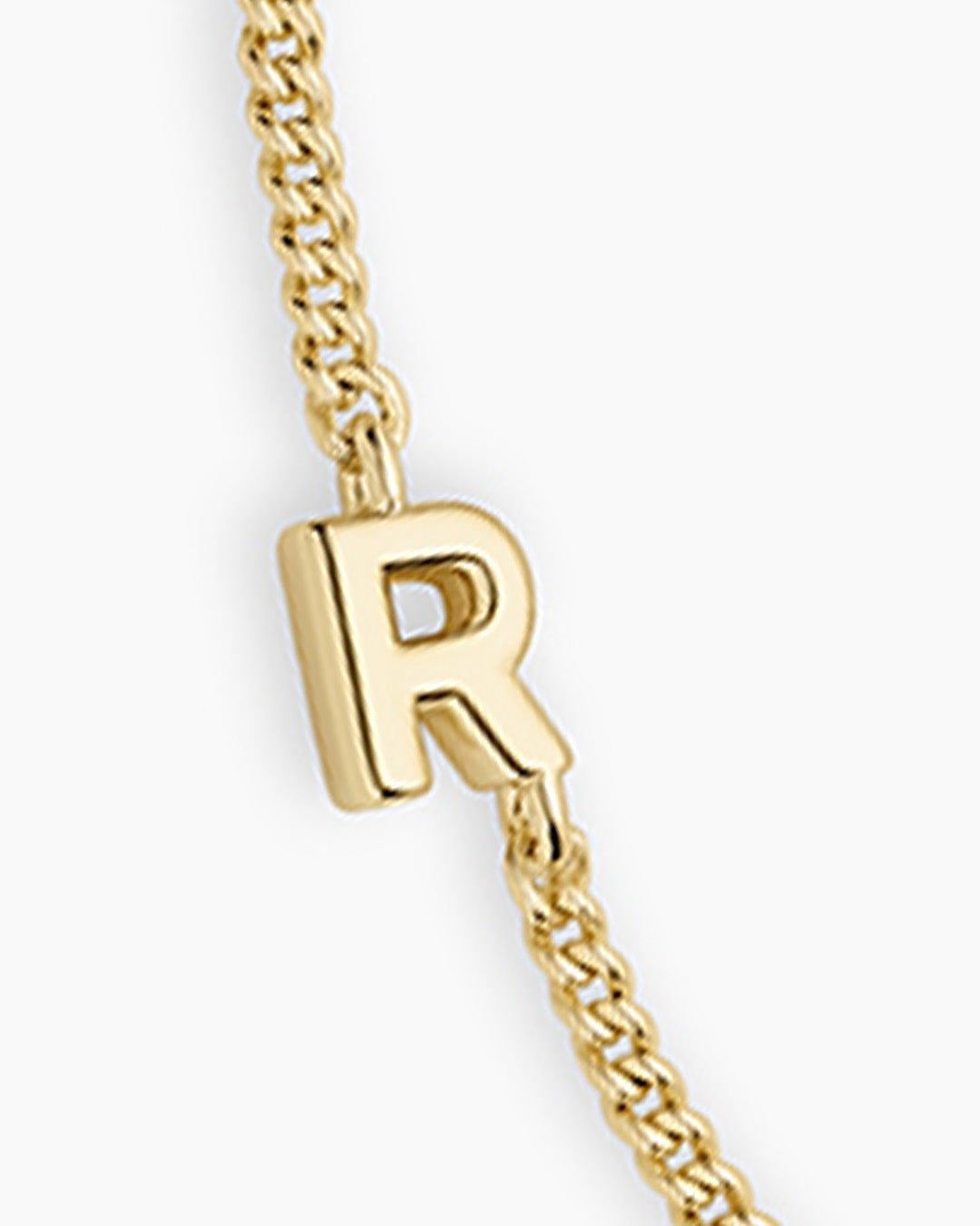 Wilder Mini Alphabet Bracelet || option::Gold Plated, R
