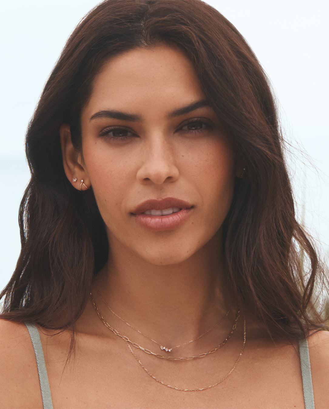 Diamond Solitaire Split Single Huggie