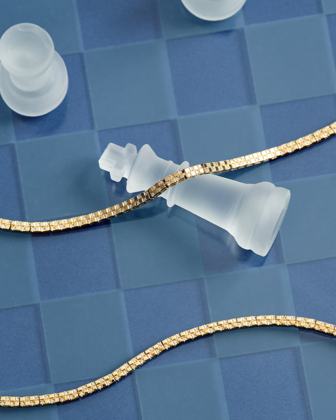 solid gold diamond tennis bracelets