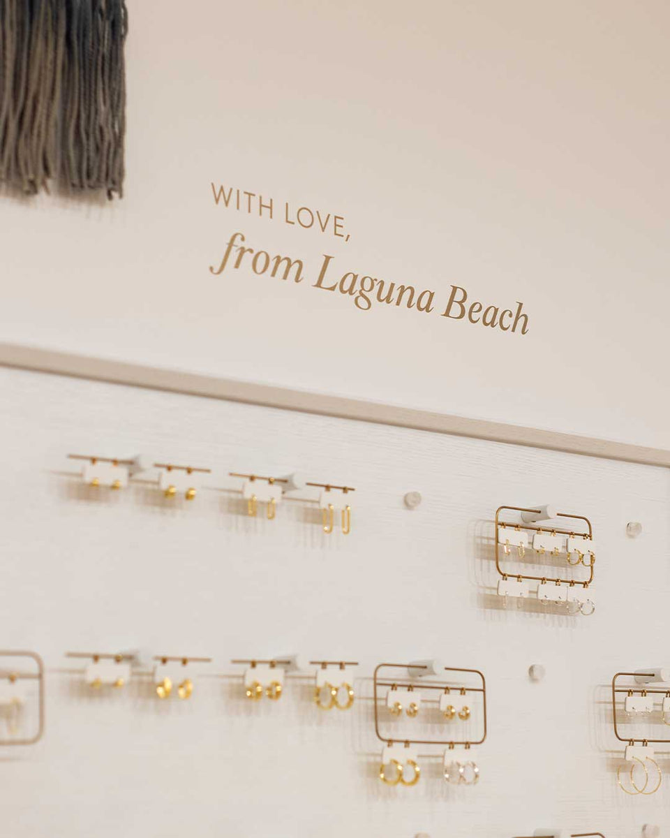 interior of gorjana store