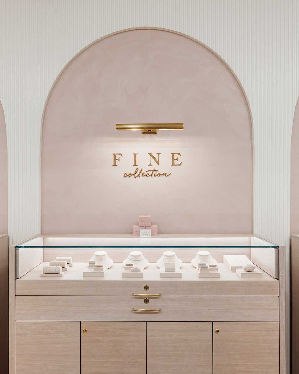 interior of gorjana store