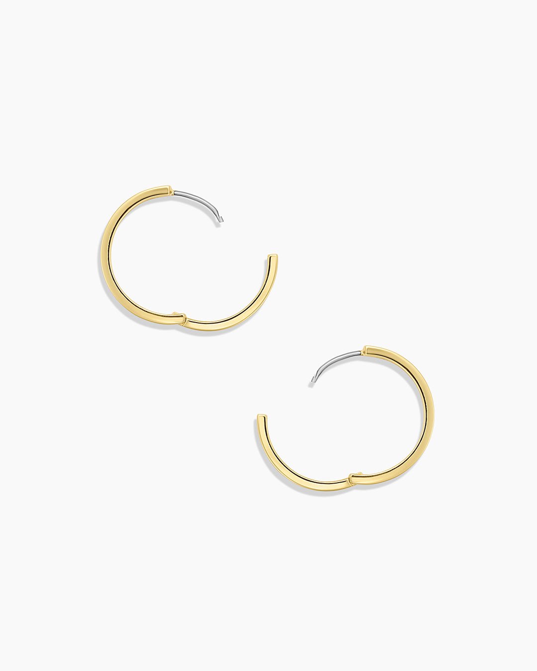 Rose Hoops Chunky hoops || option::Gold Plated