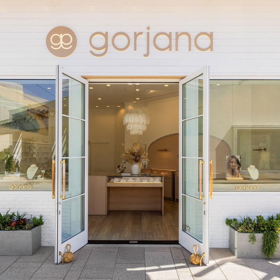exterior of gorjana store