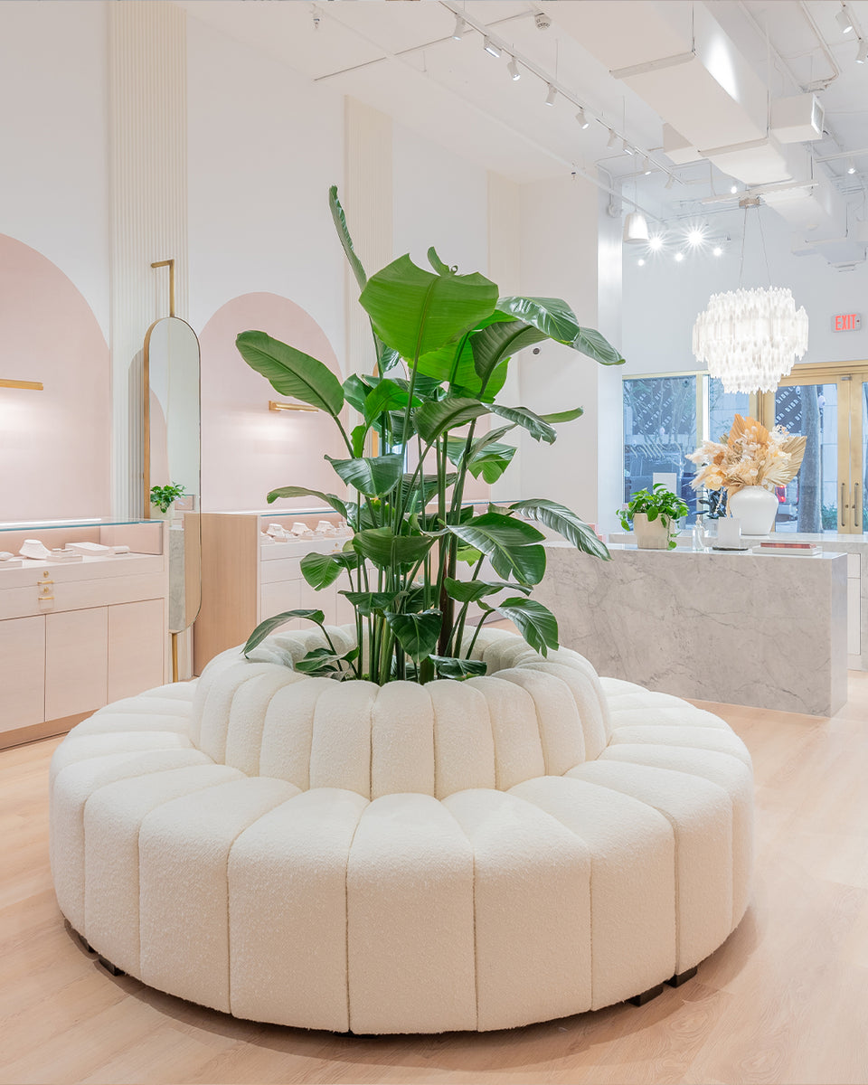 Miami design district inside store - seating