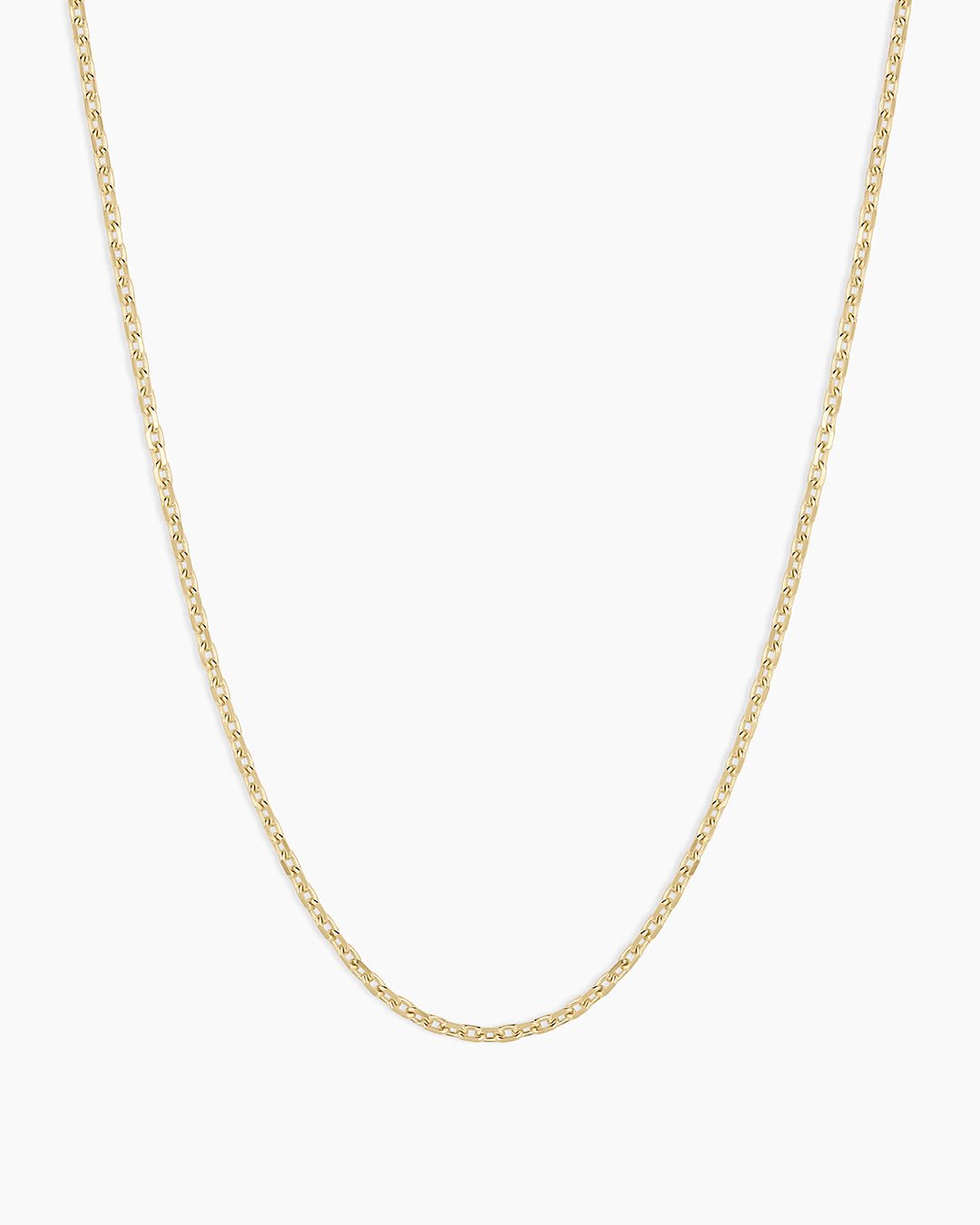 14k Gold Delicate Link Chain || option::14k Solid Gold
