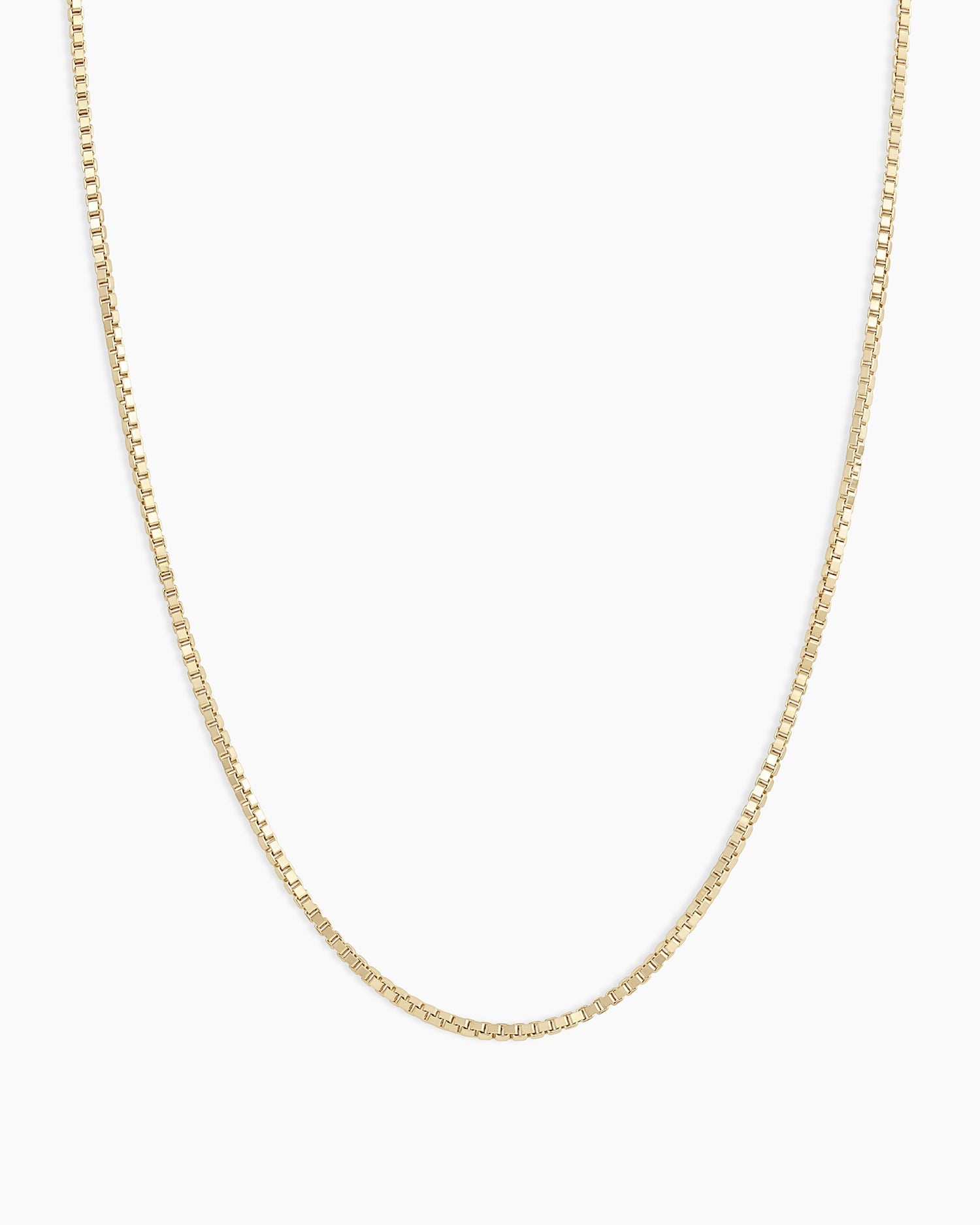Men&Women's 18K White Gold Filled 24 inch 2mm wide Round Box Chain Necklace  R5KW | eBay