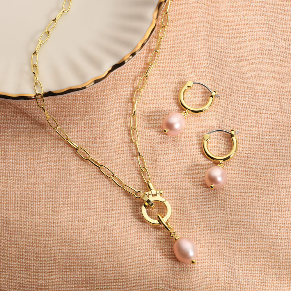 Gift Nest AD stone locket necklace and Rose Gold Pendant with chain Gold-plated  Stainless Steel Pendant Set Price in India - Buy Gift Nest AD stone locket  necklace and Rose Gold Pendant