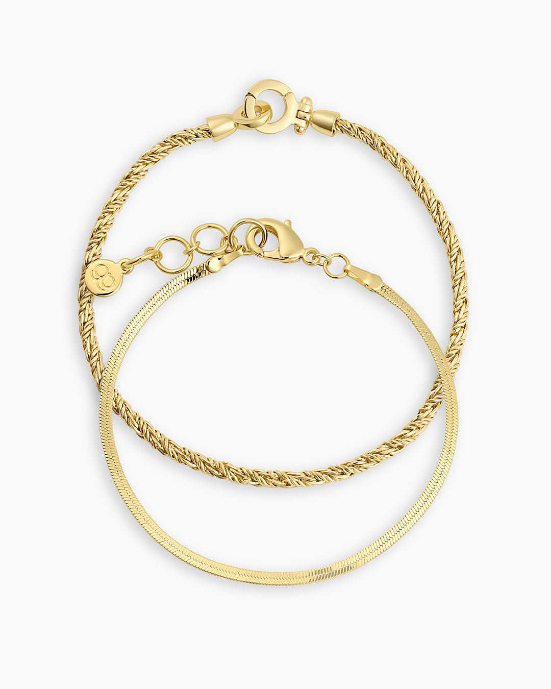Brass Chain Bracelet 6 inch Wide (Small)