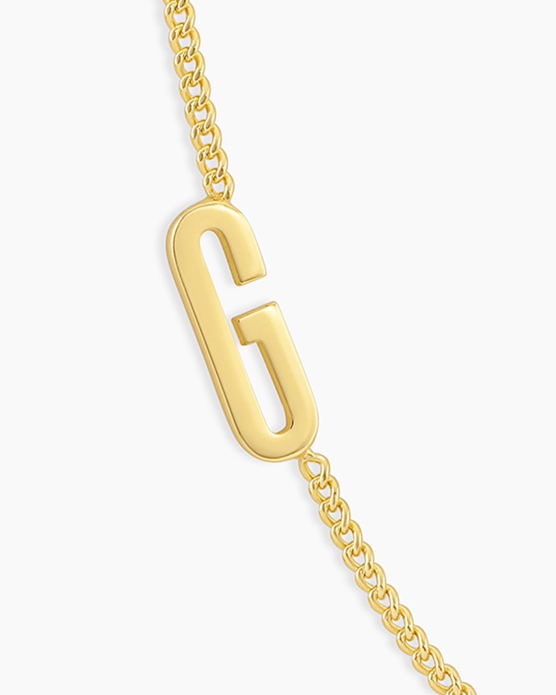 Wilder Alphabet Necklace Alphabet Necklace || option::Gold Plated, G