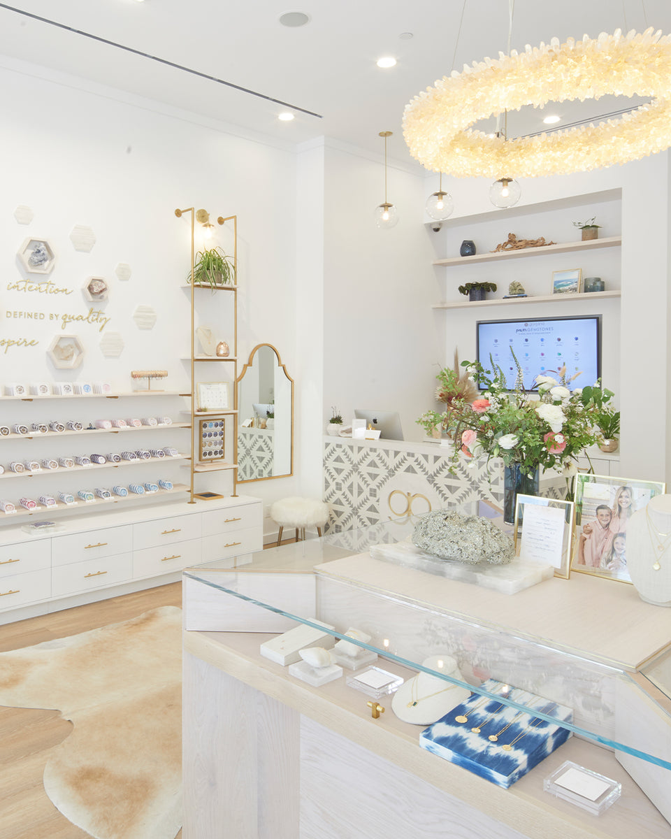 Glendale store interior of jewelry cases