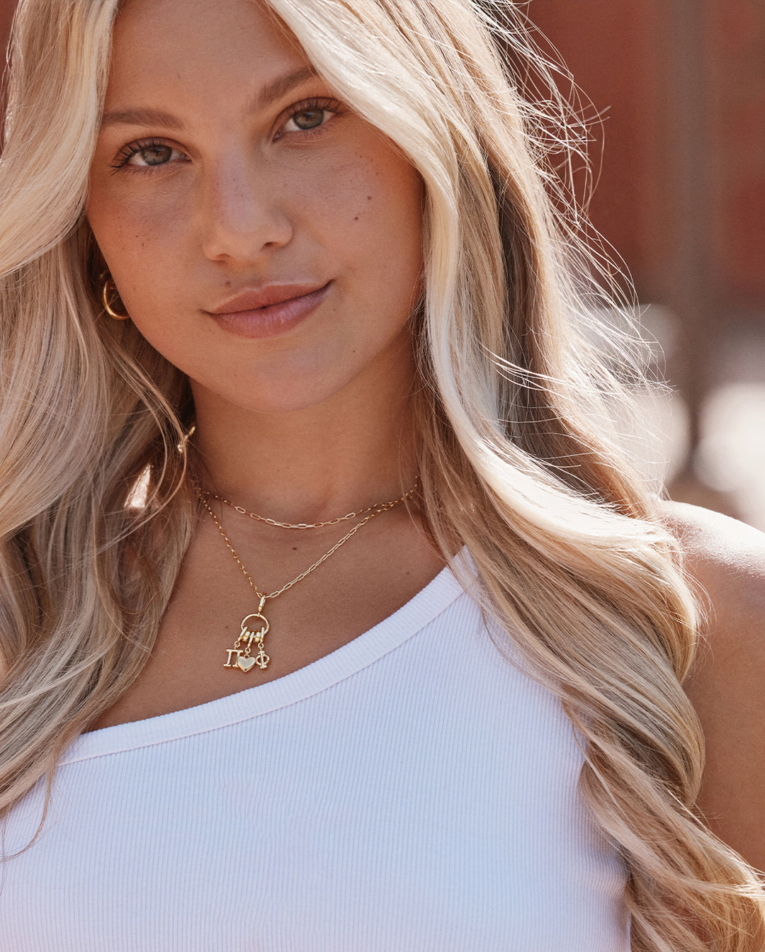 Ryder Alphabet Charm || option::18K Gold Plated