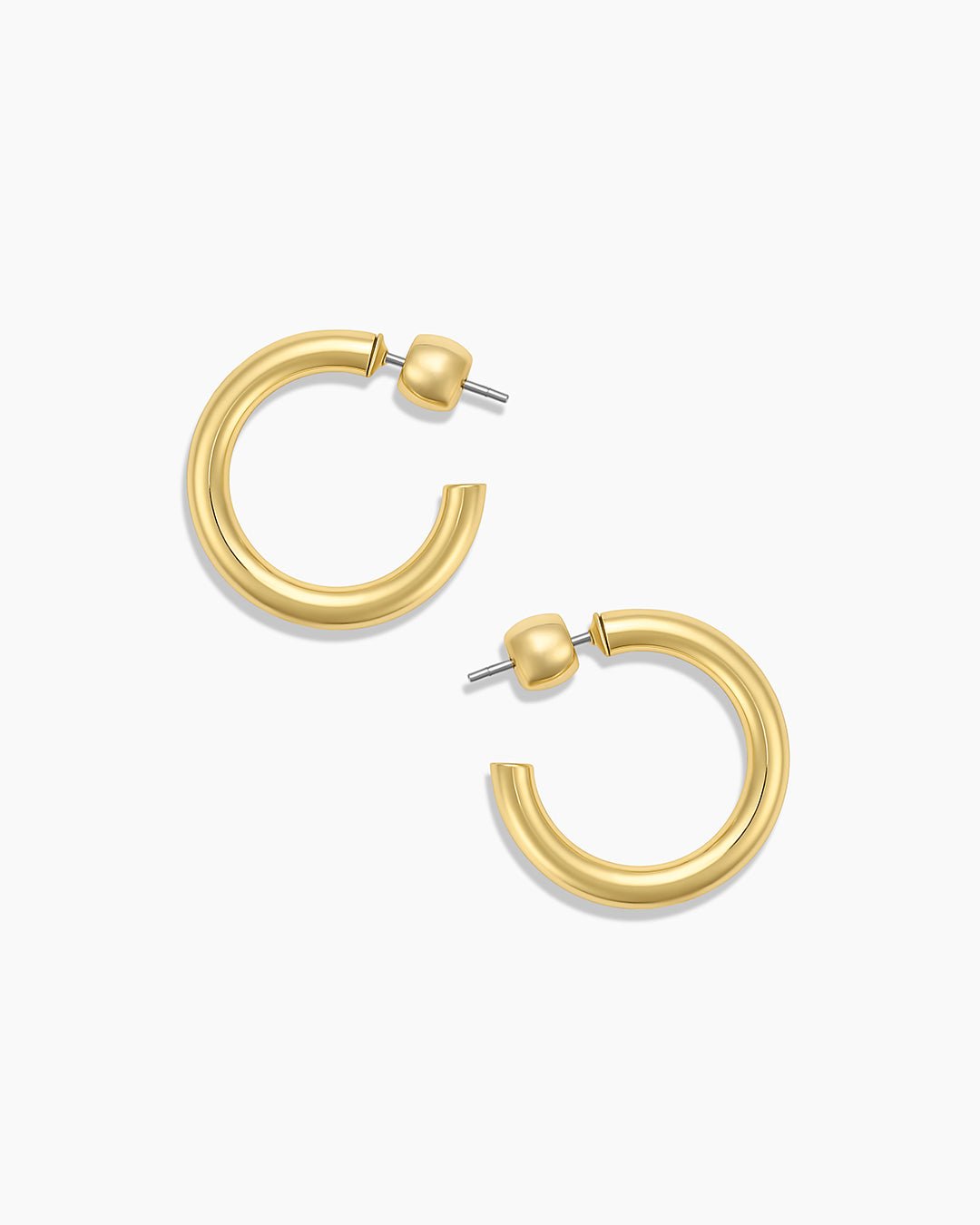 Carter Small Hoops || option::Gold Plated