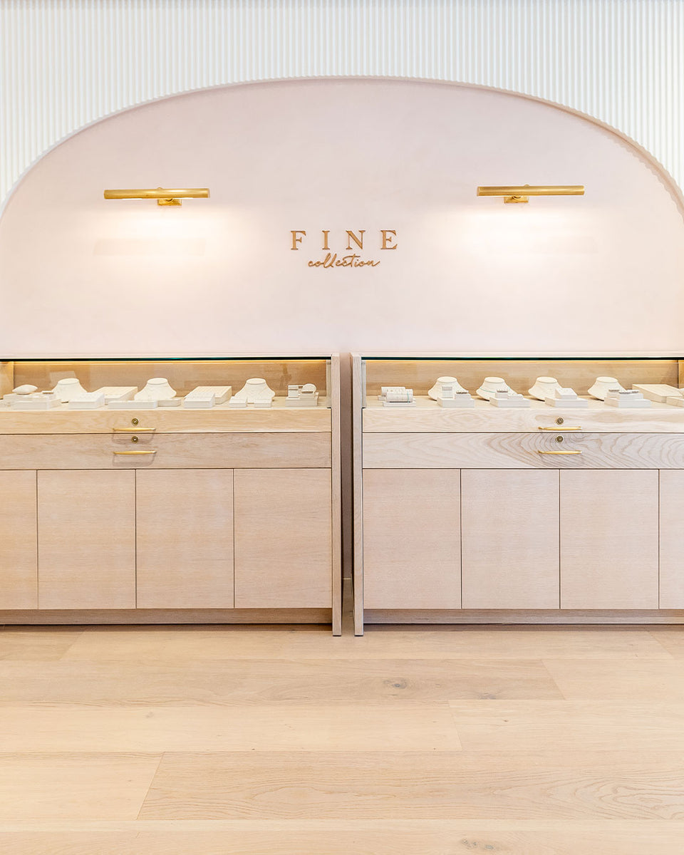 interior of gorjana kansas store