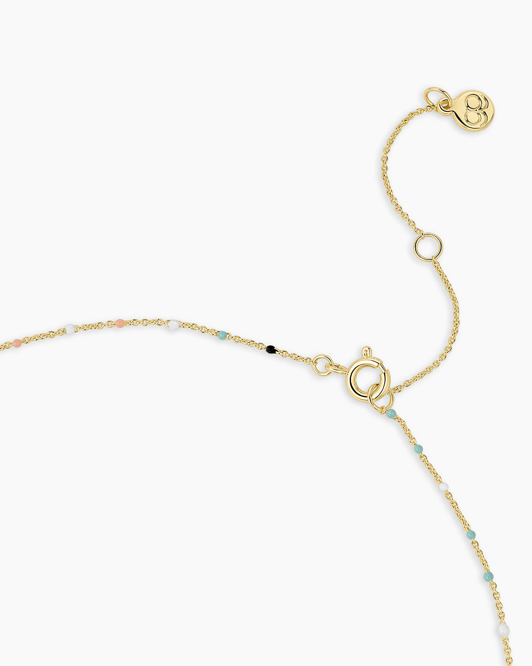 Capri Short Necklace || option::18k Gold Plated, Palm Desert