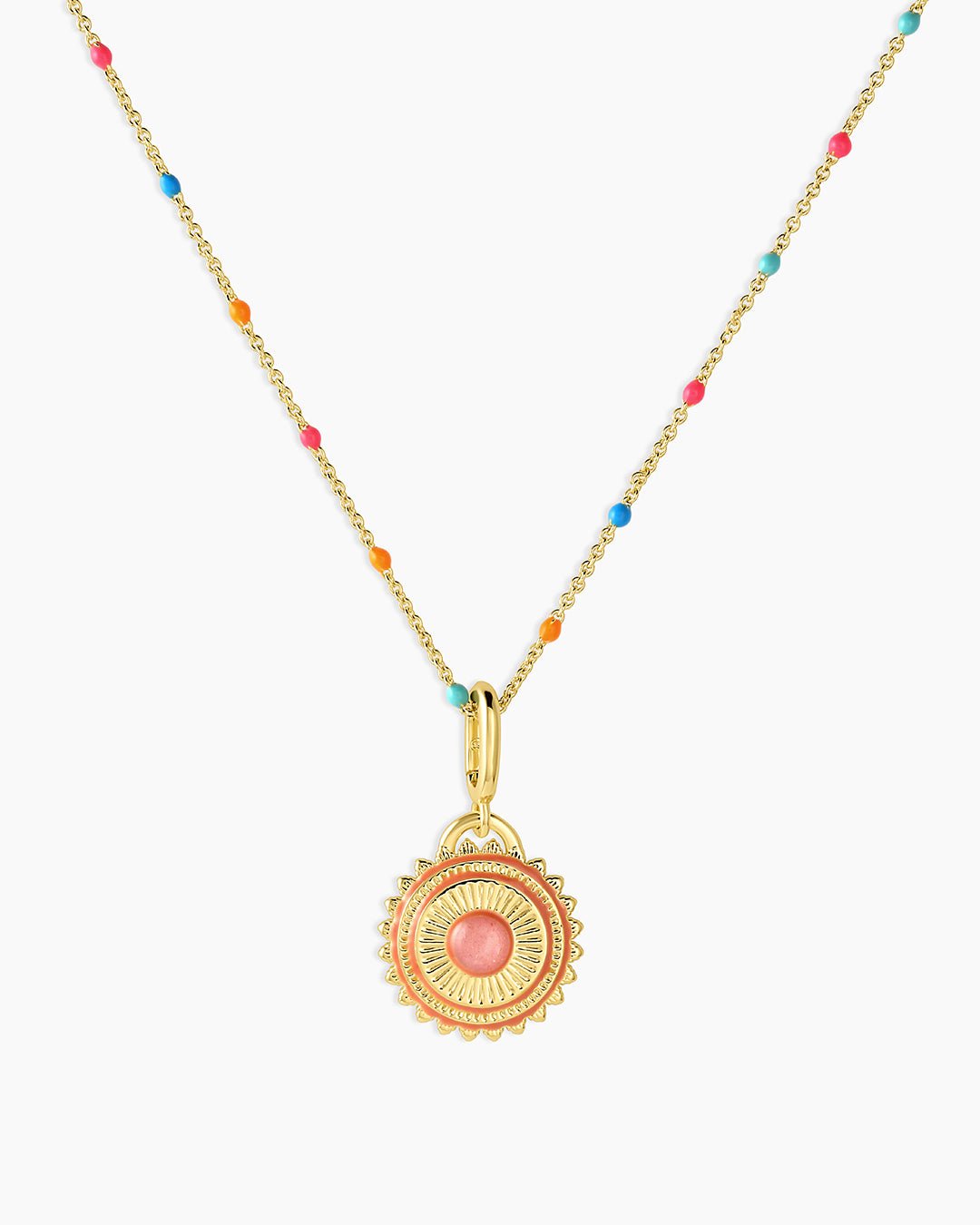 Sun Capri Necklace || option::Gold Plated