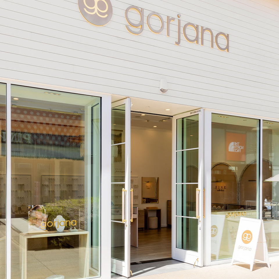 exterior of gorjana store