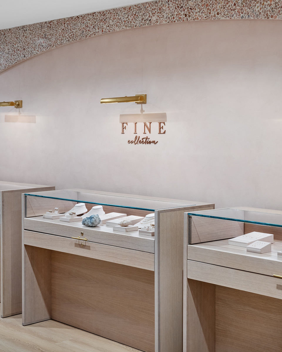 fine jewelry cases in philly store