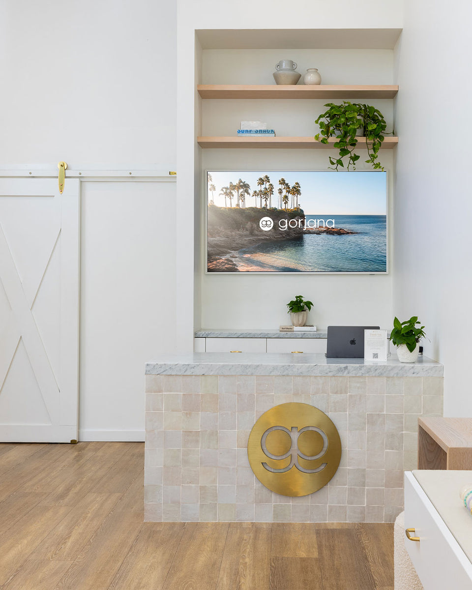 interior of gorjana store