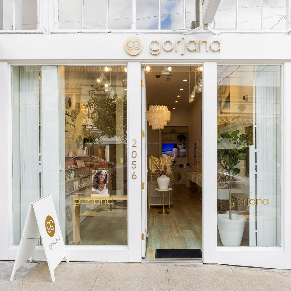exterior of gorjana store