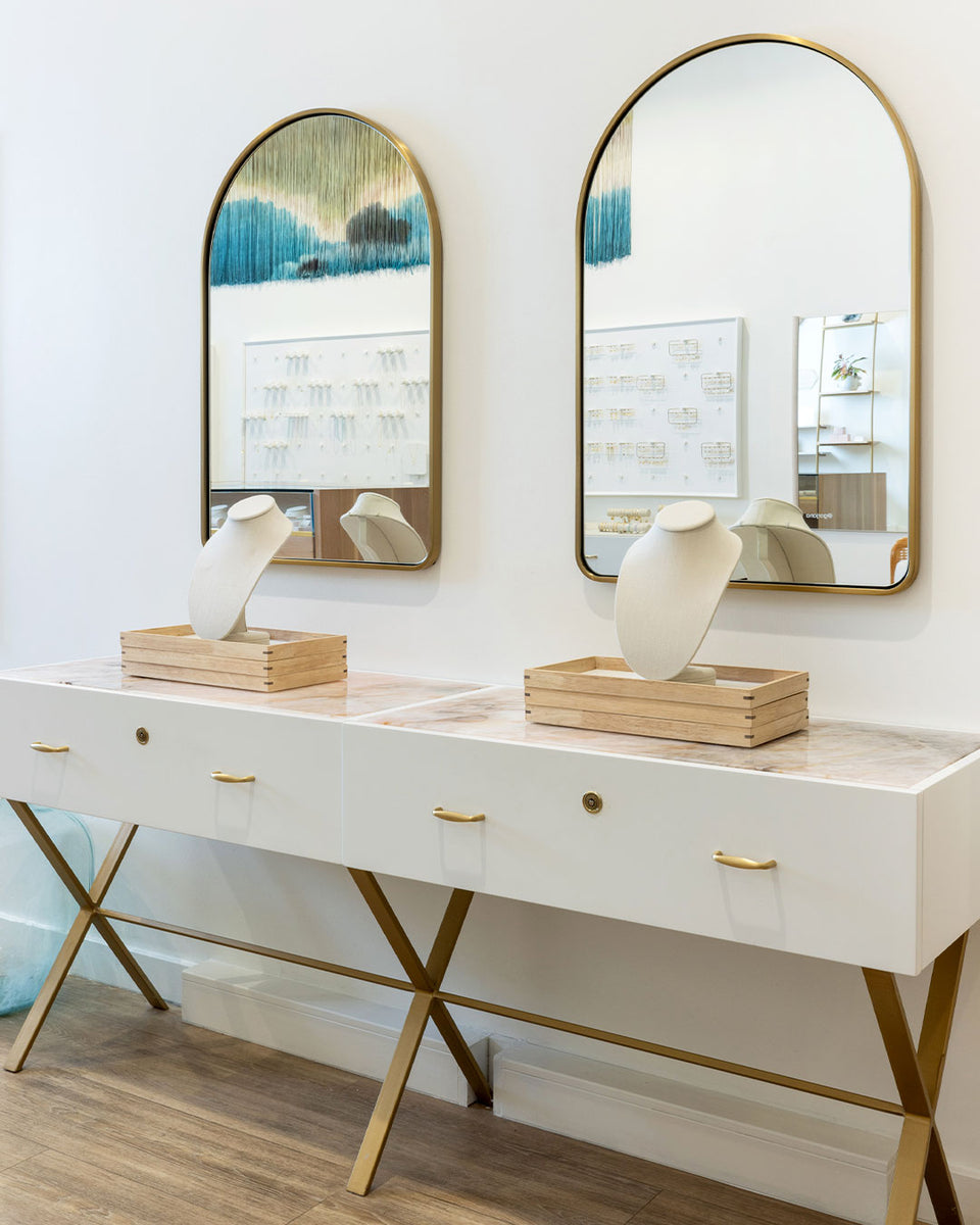 interior of gorjana store