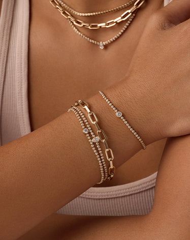 diamonds and solid gold 