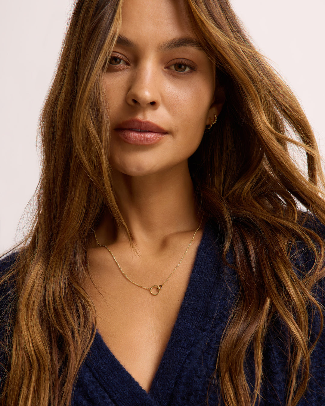 Wilshire Charm Adjustable Necklace || option::18K Gold Plated