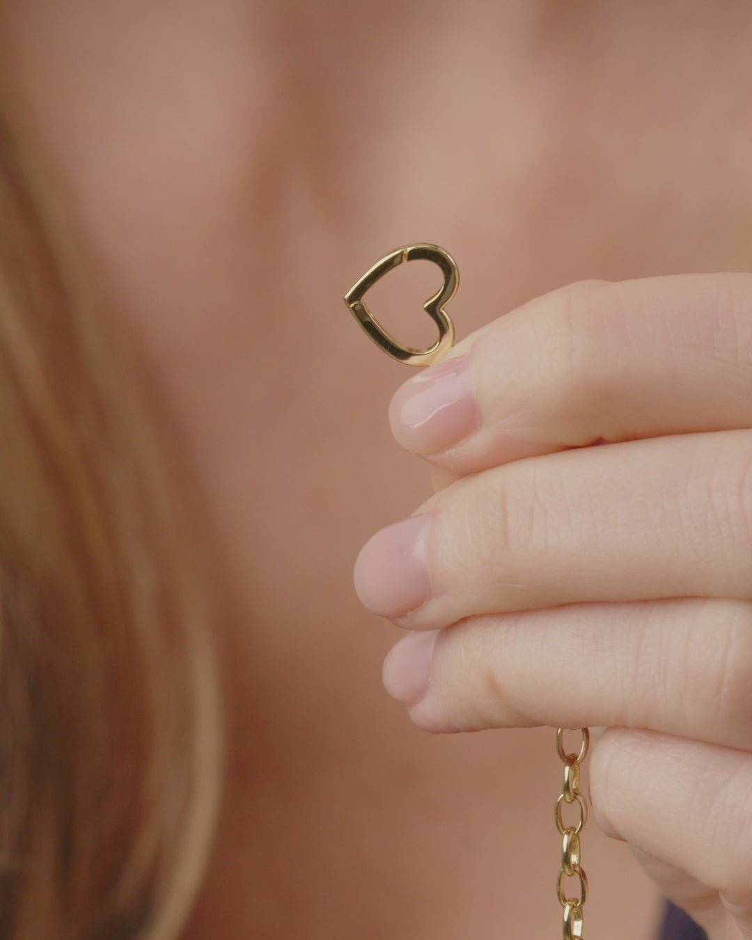Gold | gorjana jewelry | Parker Heart Mini Bracelet