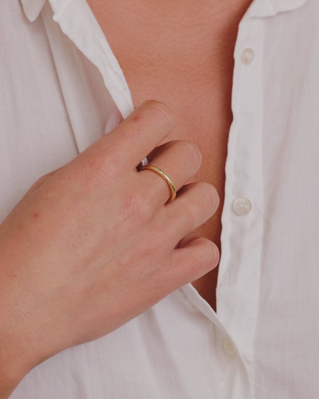 Sloane Ring || option::Gold Plated