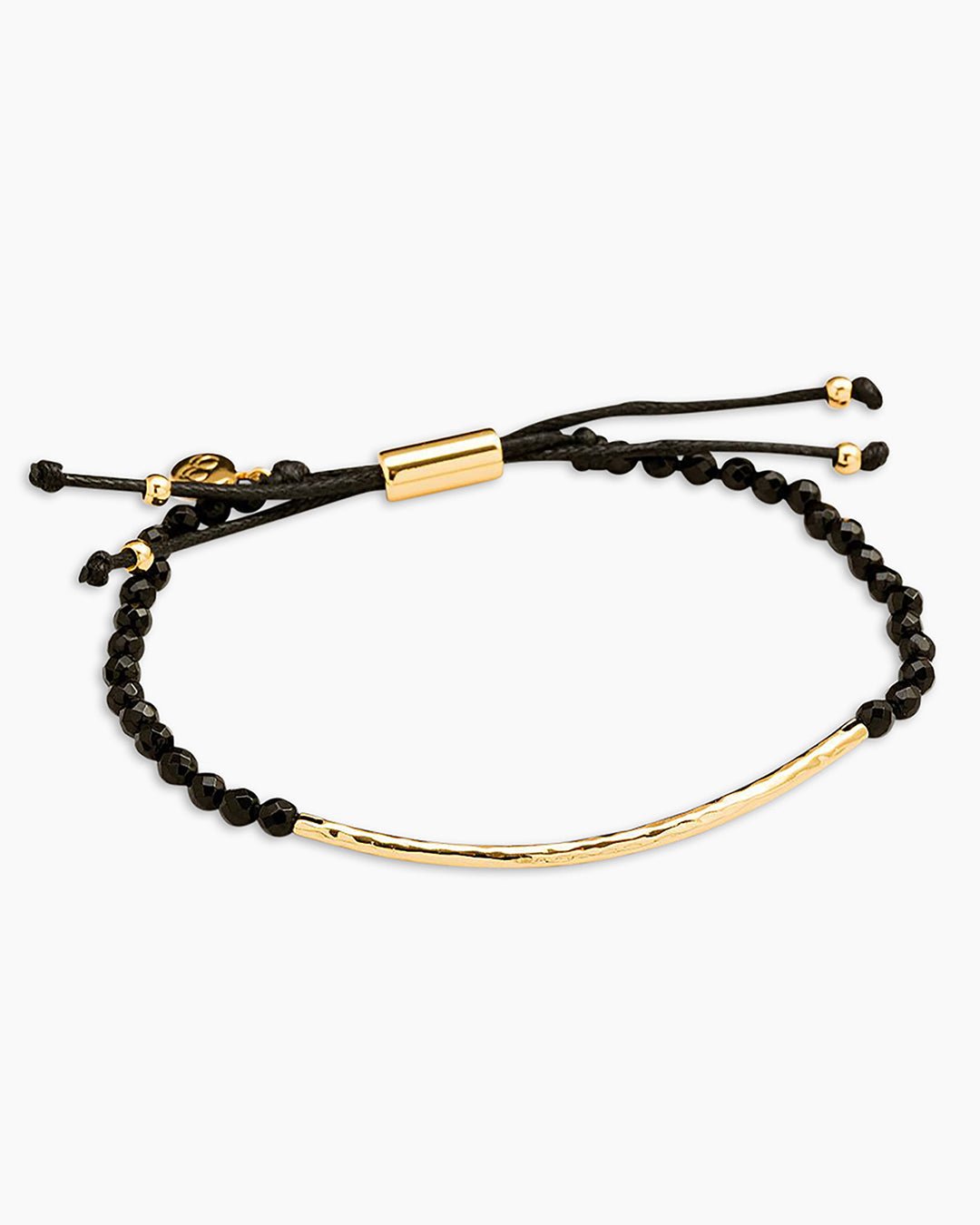Power Gemstone Bracelet for Protection || option::Gold Plated, Black Onyx
